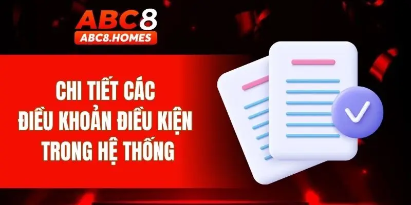 Chi tiết các điều khoản điều kiện trong hệ thống