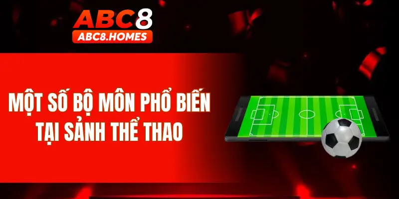 Một số bộ môn phổ biến tại sảnh thể thao